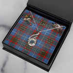 To My Beautiful Soulmate Necklace In Your Eyes I Have Found My Home Clan Pentland Tartan Rising Phoenix Necklace