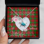 Sea Turtle Necklace Gift for My Beautiful Girlfriend Valentines Necklace Clan Auchinleck Tartan Blue Turtle Necklace, Valentine Necklace Gift for Girlfriend Clan Mitchell Ancient Tartan Sunflower Pendant Necklace, Scottish Tartan Jewelry, valentine necklace, necklace girlfriend, necklace for wife, cute necklaces for girlfriend, jewelry for girlfriend, to my soulmate necklace, to my future wife necklace