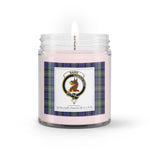 Soy Wax Candle - Buffalo Plaid Candle Clan Crest Badge Baird Tartan Plaid Soy Wax Candle, oil candle, candle handmade, wax candle, soy wax, nature wax, natural soy wax, natural soy candles, natural candle
