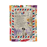 Scotstee Shop - Personalized Gift Letter To My Dog Mom Gift, Dog Lover Gift The Most And Forever Lover Mom Cute Gift Fleece Blanket