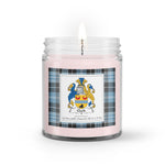 Soy Wax Candle - Buffalo Plaid Candle Clark Family Crest Tartan Plaid Soy Wax Candle, oil candle, candle handmade, wax candle, soy wax, nature wax, natural soy wax, natural soy candles, natural candle