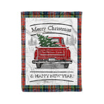 Tartan Blanket Vintage Red Truck with Christmas Tree Family Scottish Clan MacPherson Ancient plaid blanket, red plaid blanket, buffalo plaid blanket, green plaid blanket, plaid fleece blanket, blue plaid blanket, red tartan blanket, tartan plaid blanket, black and white plaid blanket, , christmas plaid blanket, orange plaid blanket, tartan plaid throw blanket, pink plaid blanket, brown plaid blanket, buffalo check blanket