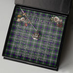 To My Beautiful Soulmate Necklace In Your Eyes I Have Found My Home Clan Davidson of Tulloch Dress Tartan Crown Pendant Necklace