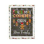 Personalized Gift Tartan Plaid Blanket Clan Renn Faire With Christmas Cookie Baking Crew Christmas Gift Blanket, Plaid Blanket, Christmas Fleece Blanket, Christmas Blanket, Tartan Blanket, Scottish Blanket, Scotland Blanket, Family Name Blanket, Custom Blanket, Personalized Blanket