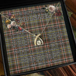 To My Beautiful Soulmate Necklace In Your Eyes I Have Found My Home Clan Scott Weathered Tartan Wishbone Dancing Necklace