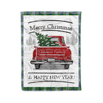 Tartan Blanket Vintage Red Truck with Christmas Tree Family Scottish Clan Johnston Dress plaid blanket, red plaid blanket, buffalo plaid blanket, green plaid blanket, plaid fleece blanket, blue plaid blanket, red tartan blanket, tartan plaid blanket, black and white plaid blanket, , christmas plaid blanket, orange plaid blanket, tartan plaid throw blanket, pink plaid blanket, brown plaid blanket, buffalo check blanket