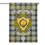 House Flag - Bell Irish Shield Celtic Cross Tartan Garden Flag St Patrick's Day Garden Flag