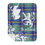 Sherpa Blanket - Tartan Blanket Thistle and Lion Scottish Clan US Marine Plaid Blanket, plaid sherpa blanket queen,purple sherpa blanket,queen sherpa blanket,queen size sherpa blanket,red sherpa blanket,scottish tartan blankets,sherpa blanket,sherpa christmas blanket