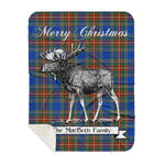 Scotstee Shop Plaid Tartan Blanket With Moose Clan MacBeth Ancient Plaid Blanket, plaid blanket australia,plaid blanket canada,plaid christmas blanket,plaid fleece sherpa blanket,plaid sherpa blanket canada,plaid sherpa blanket lipstick,plaid sherpa blanket pink,plaid sherpa blanket queen