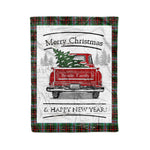 Tartan Blanket Vintage Red Truck with Christmas Tree Family Scottish Clan Brodie Modern plaid blanket, red plaid blanket, buffalo plaid blanket, green plaid blanket, plaid fleece blanket, blue plaid blanket, red tartan blanket, tartan plaid blanket, black and white plaid blanket, , christmas plaid blanket, orange plaid blanket, tartan plaid throw blanket, pink plaid blanket, brown plaid blanket, buffalo check blanket