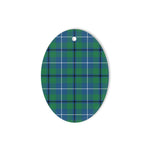 Glen Ancient Tartan Oval Ornaments, Christmas Tree Ornament, Plaid Christmas Ornaments, Ceramic Oval Christmas Tree Decoration, Tartan Oval Ornaments, Christmas Tree Ornament, Plaid Christmas Ornaments, Ceramic Oval Christmas Tree Decoration