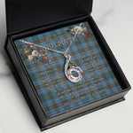 To My Beautiful Soulmate Necklace In Your Eyes I Have Found My Home Clan Cockburn Tartan Rising Phoenix Necklace