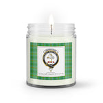 Soy Wax Candle - Buffalo Plaid Candle Clan Crest Badge Cranstoun Ancient Tartan Plaid Soy Wax Candle, oil candle, candle handmade, wax candle, soy wax, nature wax, natural soy wax, natural soy candles, natural candle