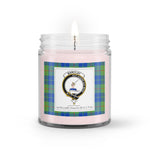 Soy Wax Candle - Buffalo Plaid Candle Clan Crest Badge Barclay Hunting Ancient Tartan Plaid Soy Wax Candle, oil candle, candle handmade, wax candle, soy wax, nature wax, natural soy wax, natural soy candles, natural candle
