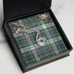 To My Beautiful Soulmate Necklace In Your Eyes I Have Found My Home Clan MacKenzie Dress Modern Tartan Rising Phoenix Necklace