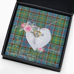 Gift For My Beautiful Girlfriend Necklace Valentine Necklace Clan Whitelaw Tartan Cross Dancing Necklace Scottish Tartan Jewelry