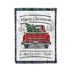 Tartan Blanket Vintage Red Truck with Christmas Tree Family Scottish Clan Stevenson plaid blanket, red plaid blanket, buffalo plaid blanket, green plaid blanket, plaid fleece blanket, blue plaid blanket, red tartan blanket, tartan plaid blanket, black and white plaid blanket, , christmas plaid blanket, orange plaid blanket, tartan plaid throw blanket, pink plaid blanket, brown plaid blanket, buffalo check blanket