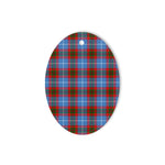 Spalding Tartan Oval Ornaments, Christmas Tree Ornament, Plaid Christmas Ornaments, Ceramic Oval Christmas Tree Decoration, Tartan Oval Ornaments, Christmas Tree Ornament, Plaid Christmas Ornaments, Ceramic Oval Christmas Tree Decoration