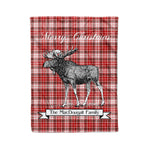 Tartan Blanket With Moose Clan MacDougall Dress Plaid Blanket Tartan Plaid Fleece Blanket, Christmas Blanket, tartan blanket, plaid blanket, red plaid blanket, buffalo plaid blanket, green plaid blanket, plaid fleece blanket, blue plaid blanket, red tartan blanket, tartan plaid blanket, black and white plaid blanket, christmas plaid blanket, orange plaid blanket, tartan plaid throw blanket, pink plaid blanket, brown plaid blanket, buffalo check blanket