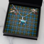 Sea Turtle Necklace To My Beautiful Soulmate Necklace In Your Eyes I Have Found My Home Clan Fletcher of Dunan Tartan Blue Turtle Necklace