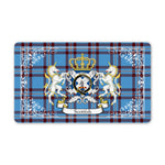 Doormat - Welcome Mat Scottish Elliot Ancient Tartan Door Mat, Plaid Doormat