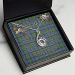 To My Beautiful Soulmate Necklace In Your Eyes I Have Found My Home Clan MacLaren Ancient Tartan Rising Phoenix Necklace