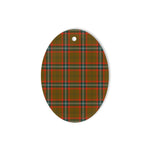 Seton Hunting Modern Tartan Oval Ornaments, Christmas Tree Ornament, Plaid Christmas Ornaments, Ceramic Oval Christmas Tree Decoration, Tartan Oval Ornaments, Christmas Tree Ornament, Plaid Christmas Ornaments, Ceramic Oval Christmas Tree Decoration