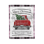 Tartan Blanket Vintage Red Truck with Christmas Tree Family Scottish Clan MacPherson Hunting Modern plaid blanket, red plaid blanket, buffalo plaid blanket, green plaid blanket, plaid fleece blanket, blue plaid blanket, red tartan blanket, tartan plaid blanket, black and white plaid blanket, , christmas plaid blanket, orange plaid blanket, tartan plaid throw blanket, pink plaid blanket, brown plaid blanket, buffalo check blanket