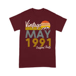 Vintage Since In May 1991 Birthday Gift Birthday Shirt - Scotstee Shop
