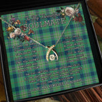 To My Beautiful Soulmate Necklace In Your Eyes I Have Found My Home Clan Kennedy Ancient Tartan Wishbone Dancing Necklace