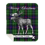 Scotstee Shop Plaid Tartan Blanket With Moose Clan Leslie Plaid Blanket, plaid blanket australia,plaid blanket canada,plaid christmas blanket,plaid fleece sherpa blanket,plaid sherpa blanket canada,plaid sherpa blanket lipstick,plaid sherpa blanket pink,plaid sherpa blanket queen