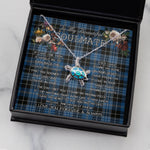 Sea Turtle Necklace To My Beautiful Soulmate Necklace In Your Eyes I Have Found My Home Clan Clergy Blue Tartan Blue Turtle Necklace