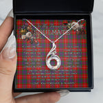 To My Beautiful Soulmate Necklace In Your Eyes I Have Found My Home Clan Fraser Tartan Rising Phoenix Necklace, valentine necklace, necklace girlfriend, necklace for wife, cute necklaces for girlfriend, jewelry for girlfriend, to my soulmate necklace, to my future wife necklace, heart necklace for girlfriend, tartan heart necklace, necklace jewelry, valentines day necklace, valentines necklace for her, valentines day necklace for her, valentine's day necklace for girlfriend,