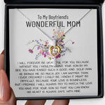Cross Dancing Necklace - Mom Necklace, Mother-In-Law Necklace, To My Boyfriend's Mom Gift Necklace