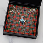 Sea Turtle Necklace To My Beautiful Soulmate Necklace In Your Eyes I Have Found My Home Clan Stewart Stuart of Bute Tartan Blue Turtle Necklace