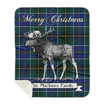 Scotstee Shop Plaid Tartan Blanket With Moose Clan MacInnes Modern Plaid Blanket, plaid blanket australia,plaid blanket canada,plaid christmas blanket,plaid fleece sherpa blanket,plaid sherpa blanket canada,plaid sherpa blanket lipstick,plaid sherpa blanket pink,plaid sherpa blanket queen