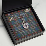 To My Beautiful Soulmate Necklace In Your Eyes I Have Found My Home Clan Fraser Hunting Ancient Tartan Rising Phoenix Necklace