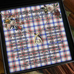 To My Beautiful Soulmate Necklace In Your Eyes I Have Found My Home Clan Boswell Modern Tartan Wishbone Dancing Necklace