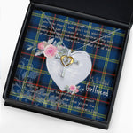 Gift For My Beautiful Girlfriend Necklace Valentine Necklace Clan Grewar Tartan Cross Dancing Necklace Scottish Tartan Jewelry