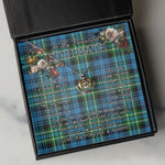 To My Beautiful Soulmate Necklace In Your Eyes I Have Found My Home Clan Arbuthnott Hunting Tartan Crown Pendant Necklace