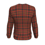 Scotstee Shop Tartan Plaid Sweatshirt, plaid sweatshirt, christmas sweatshirt, christmas sweatshirt womens, mens christmas sweatshirt, buffalo plaid sweatshirt,Clan Cumming Hunting Weathered Sweatshirt