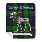 Scotstee Shop Plaid Tartan Blanket With Moose Clan Stewart Old Modern Plaid Blanket, plaid blanket australia,plaid blanket canada,plaid christmas blanket,plaid fleece sherpa blanket,plaid sherpa blanket canada,plaid sherpa blanket lipstick,plaid sherpa blanket pink,plaid sherpa blanket queen