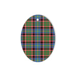 Stirling Tartan Oval Ornaments, Christmas Tree Ornament, Plaid Christmas Ornaments, Ceramic Oval Christmas Tree Decoration, Tartan Oval Ornaments, Christmas Tree Ornament, Plaid Christmas Ornaments, Ceramic Oval Christmas Tree Decoration