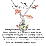Rising Phoenix Necklace - Bonus Mom Necklace, Other Mother Neckalce, Gift For Bonus Mom Second Mom Necklace