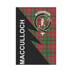 Scotstee Shop MacCulloch (McCulloch) Tartan Garden Flag - Flash Style