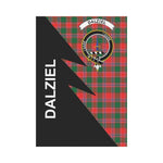 Scotstee Shop Dalziel Tartan Garden Flag - Flash Style
