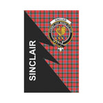 Scotstee Shop Sinclair Tartan Garden Flag - Flash Style