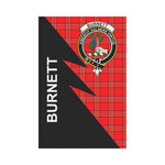 Scotstee Shop Burnett Tartan Garden Flag - Flash Style