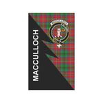 Scotstee Shop MacCulloch (McCulloch) Tartan Garden Flag - Flash Style