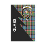 Scotstee Shop Glass Tartan Garden Flag - Flash Style